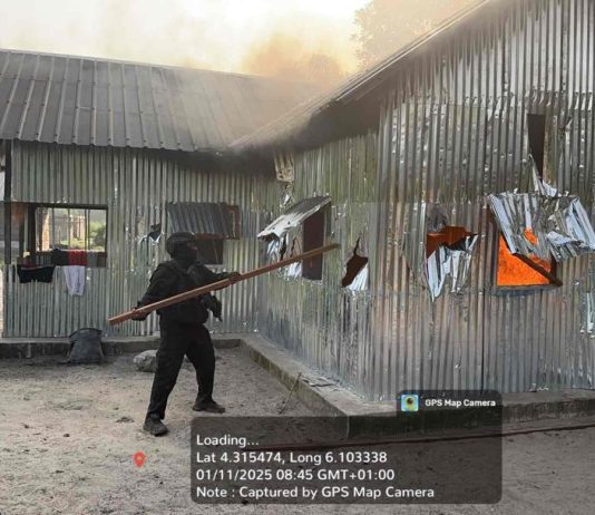 NIGERIAN NAVY RAIDS KIDNAPPERS CAMP IN BAYELSA, ARRESTS SUSPECTS, RECOVERS FIREARMS